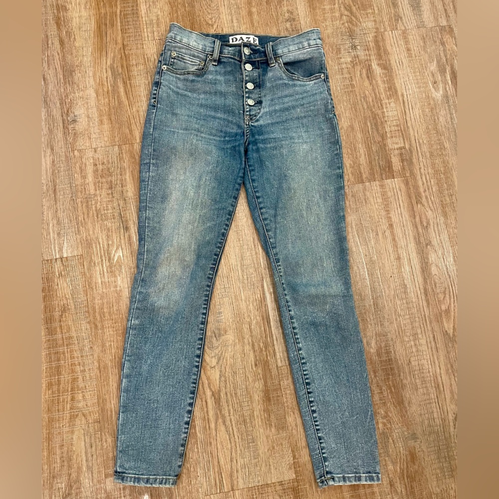 Daze High-Waisted Skinny Jeans - Women’s Size 26